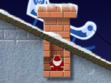 Santa chimney trouble